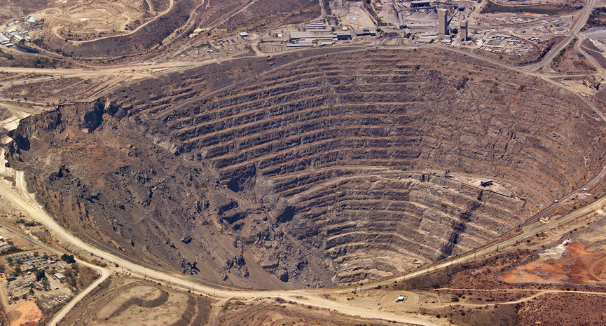 Copper Mine at Palabora, South Africa