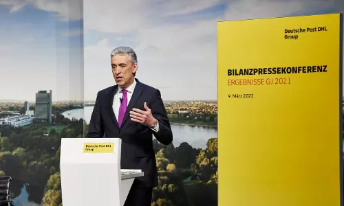 Deutsche Post DHL Group ends 2021 on a high, posts record earnings Deutsche Post DHL Group ends 2021 on a high, posts record earnings