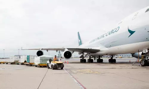 Cathay Feb cargo carried down 21% to 65,126 tonnes on Covid norms