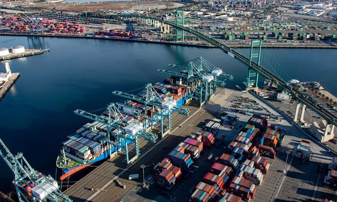 Los Angeles Port handled record 2.6mn TEUs in Q12022