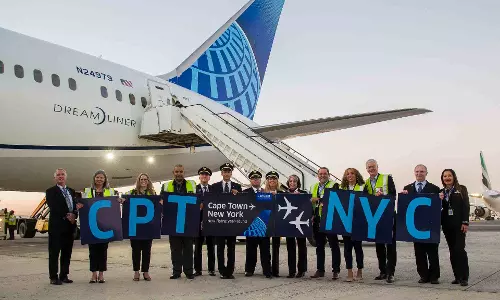 United Airlines commences 3 weekly flights between Cape Town-NY/Newark