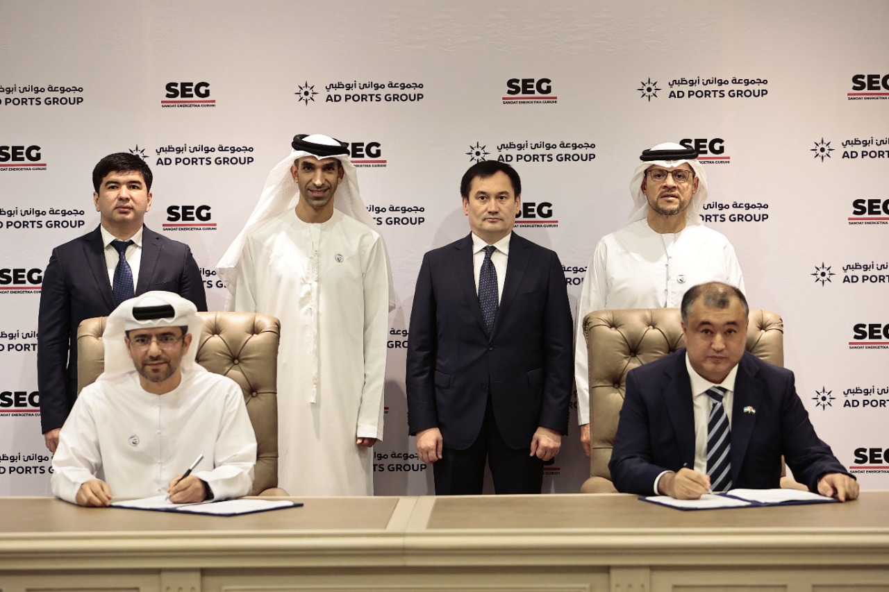 AD Ports Group SEG Sign Deals For Infra Development In Uzbekistan