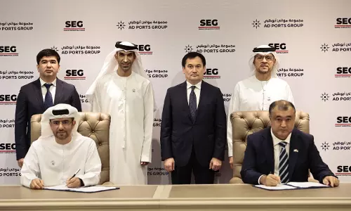 AD Ports Group, SEG sign deals for infra development in Uzbekistan AD Ports Group, SEG sign deals for infra development in Uzbekistan