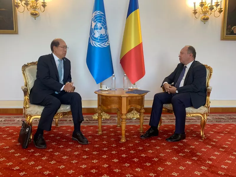 IMO Secretary-General Kitack Lim (Left) was hosted by Oleksandr Kubrakov, Minister of Infrastructure, Government of Ukraine IMO Secretary-General Kitack Lim (Left) was hosted by Oleksandr Kubrakov, Minister of Infrastructure, Government of Ukraine