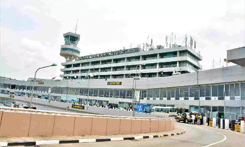 Murtala Muhammed International Airport in Lagos, Nigeria Murtala Muhammed International Airport in Lagos, Nigeria