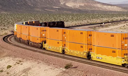 Schneider fully transitioned to Union Pacific for western rail service Schneider fully transitioned to Union Pacific for western rail service