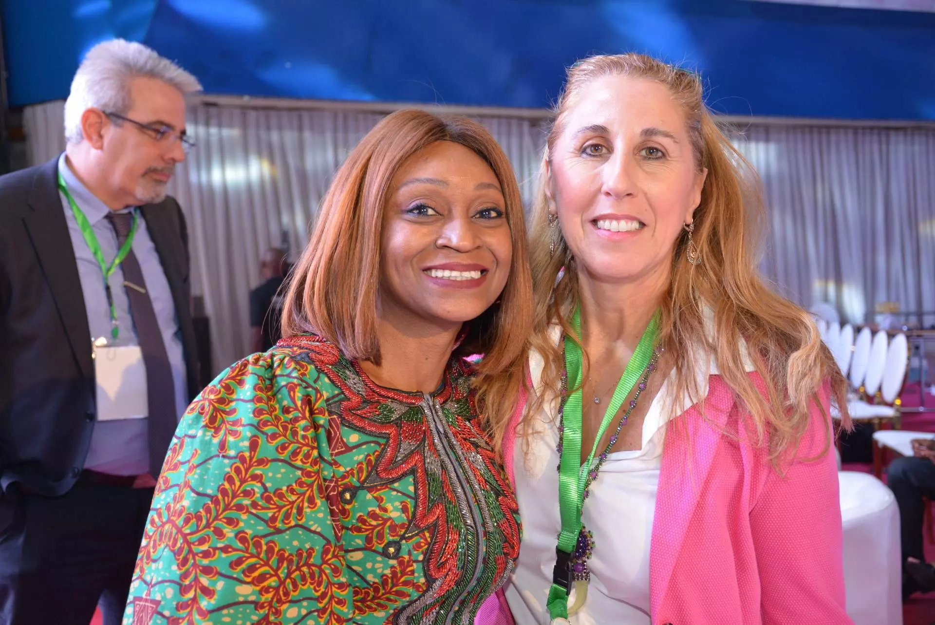 Adefunke Adeyemi, AFCAC’s Secretary General with Carla Iorio of European Union Aviation Safety Agency (EASA) Adefunke Adeyemi, AFCAC’s Secretary General with Carla Iorio of European Union Aviation Safety Agency (EASA)