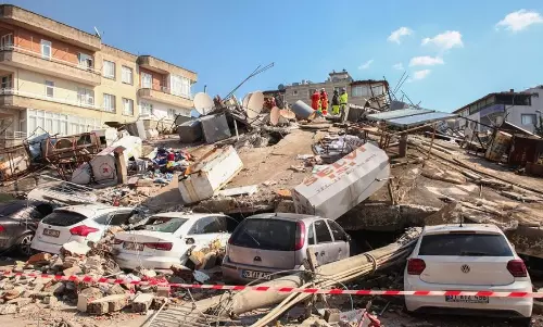 Humanitarian aid flows to Turkiye/Syria Humanitarian aid flows to Turkiye/Syria