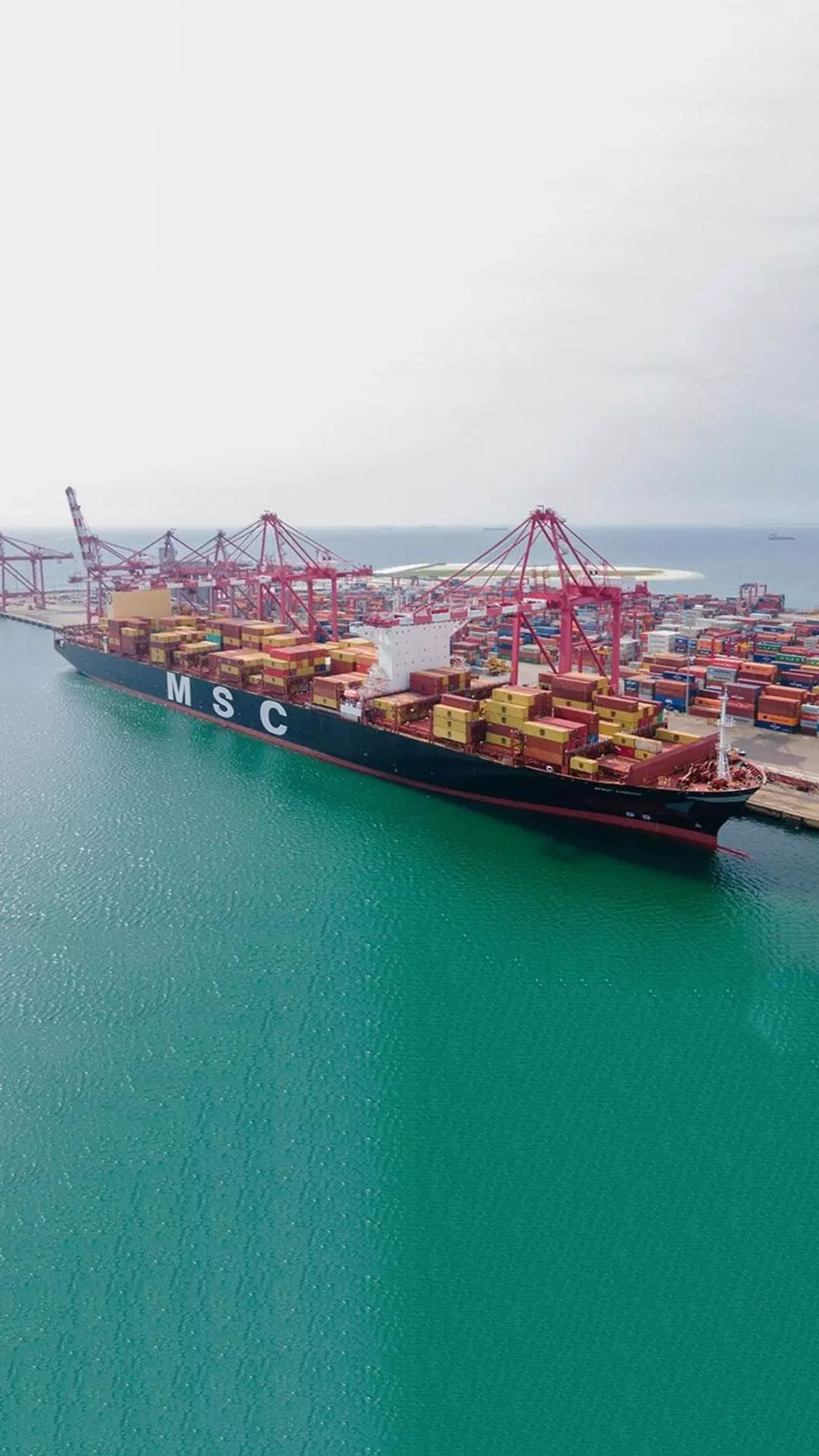 MSC Virgo sets record by calling at Pointe-Noire