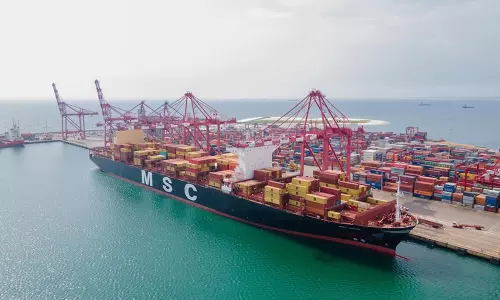 MSC Virgo sets record by calling at Pointe-Noire MSC Virgo sets record by calling at Pointe-Noire