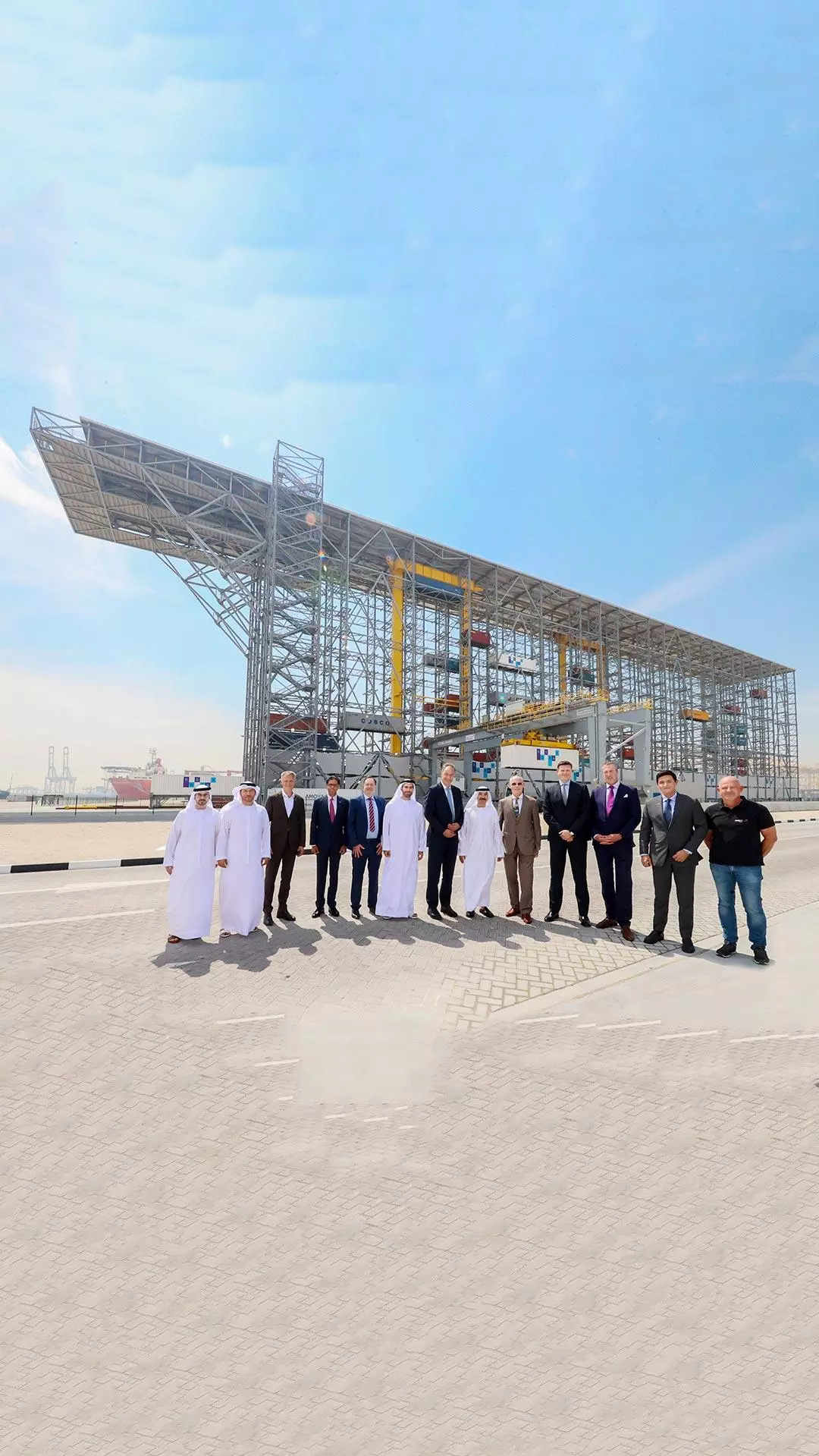 DP World’s Pusan terminal is the world’s first to implement BOXBAY high-bay storage system