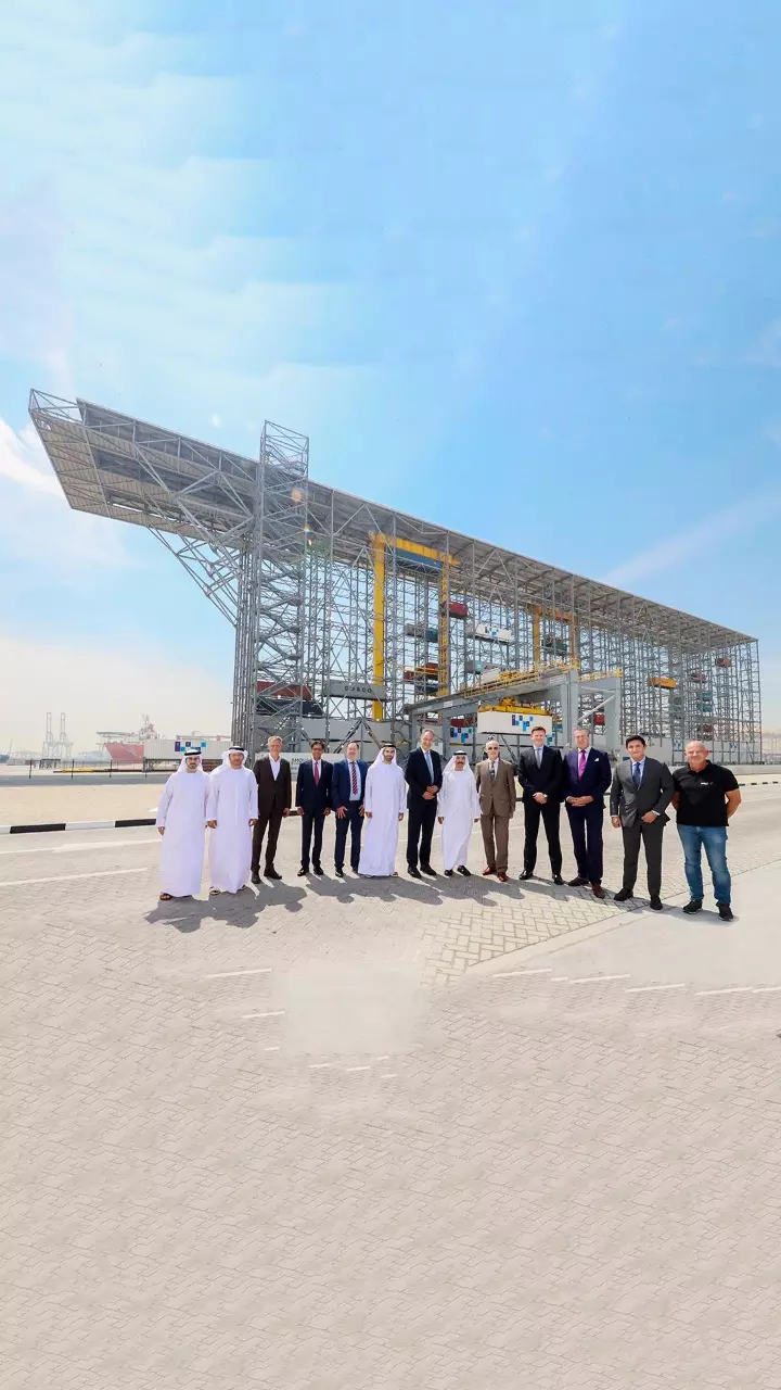 DP World’s Pusan terminal is the world’s first to implement BOXBAY high-bay storage system