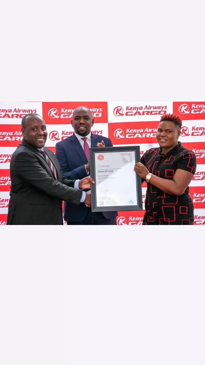 Kenya Airways Cargo receives IATAs CEIV pharma certification