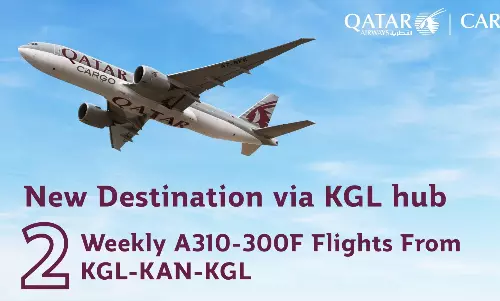 QR Cargo adds flights to Kano, Nigeria from Kigali hub QR Cargo adds flights to Kano, Nigeria from Kigali hub
