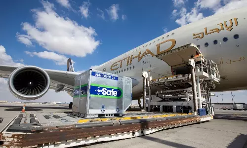 Etihad Cargo boosts Pharmalife product efficiency Etihad Cargo boosts Pharmalife product efficiency