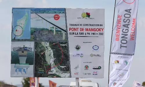 Saudi fund breaks ground for Mangoky River bridge in Madagascar