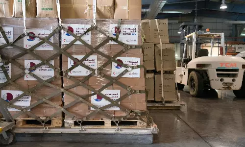 Qatari Air Bridge planes land in Libya to aid flood-hit people