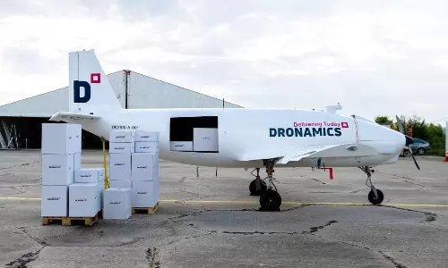 Emirates Post Group, Dronamics to test same day deliveries Emirates Post Group, Dronamics to test same day deliveries