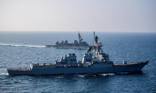 US attack continues against Houthis, ship catch fire in Red Sea US attack continues against Houthis, ship catch fire in Red Sea
