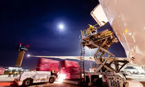 Air freight volumes through Durban Dube TradePort terminal spike Air freight volumes through Durban Dube TradePort terminal spike
