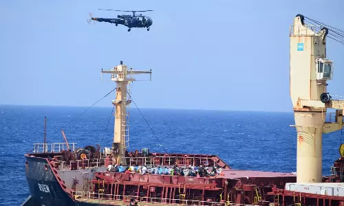 13% of global seaborne trade under attack from Houthis/Somali pirates 13% of global seaborne trade under attack from Houthis/Somali pirates