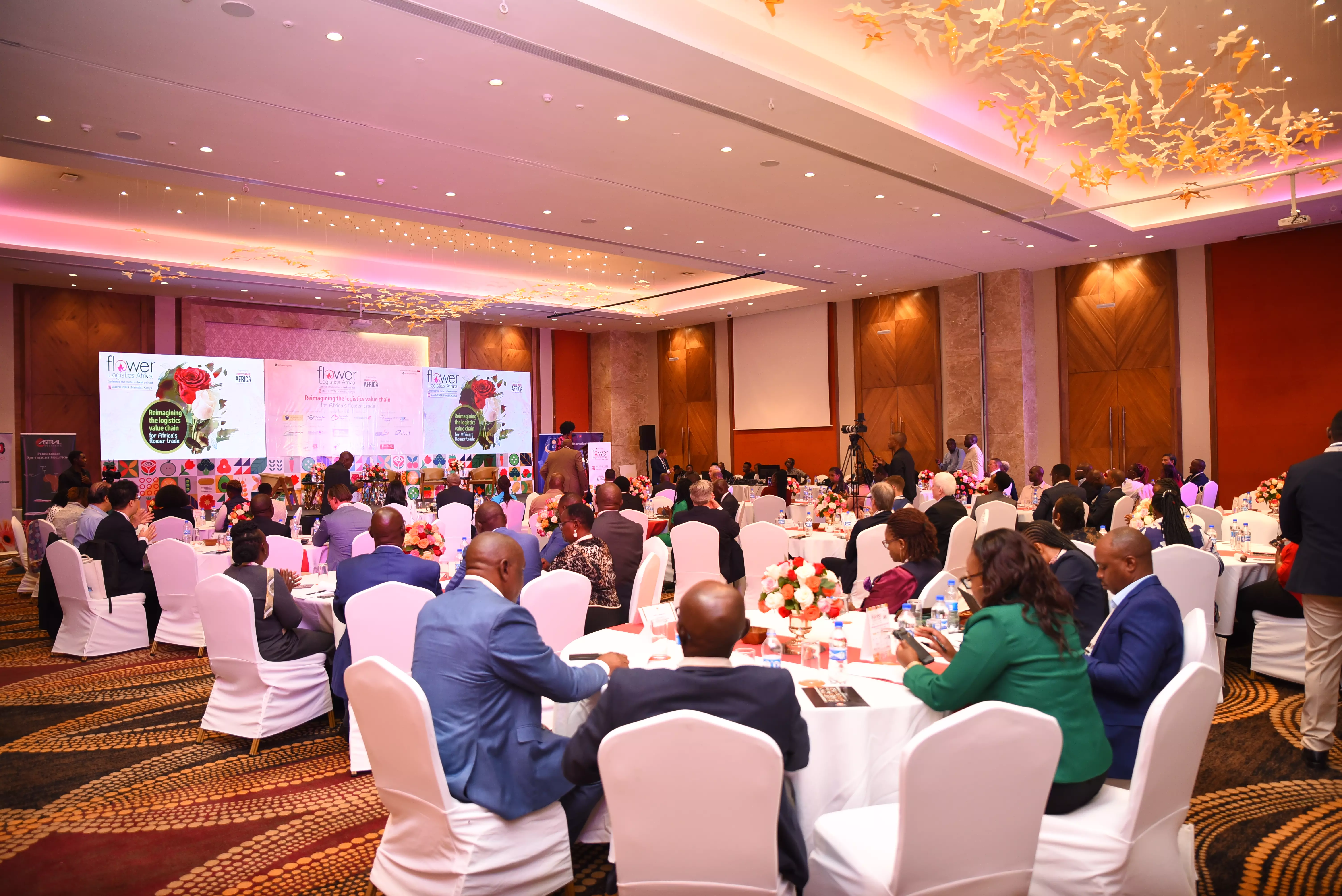 Audience at Flower Logistics Africa 2024 Audience at Flower Logistics Africa 2024