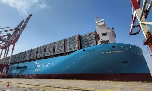 Maersks EBIT fell 92% YoY in Q1 2024 Maersks EBIT fell 92% YoY in Q1 2024