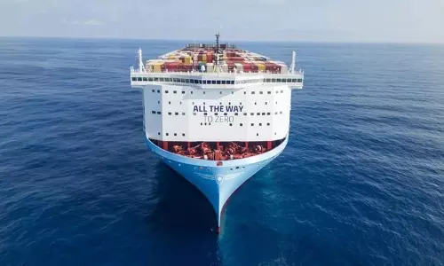 Maersk, Nike to christen green vessel at LA Port in August
