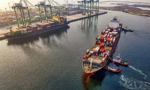 Narrowing spread indicates easing of container shipping volatility Narrowing spread indicates easing of container shipping volatility
