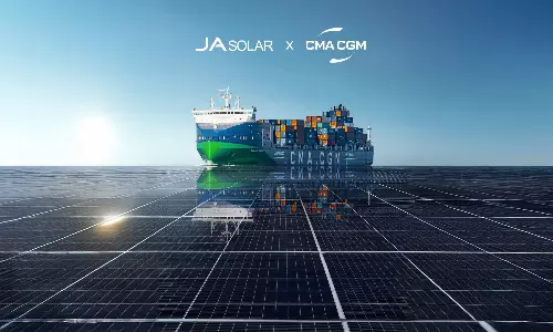CMA CGM, JA Solar sign deal to decarbonise shipping CMA CGM, JA Solar sign deal to decarbonise shipping