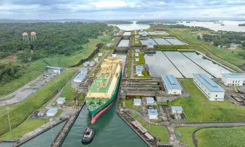 Transits through Panama Canal down 10% Transits through Panama Canal down 10%