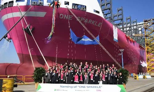 ONE Sparkle - significant milestone for Ocean Network Express ONE Sparkle - significant milestone for Ocean Network Express