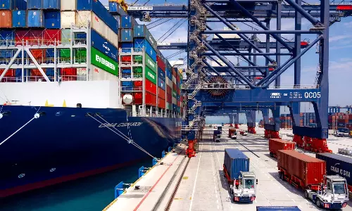 CMA CGM Iron makes historic call at Khalifa Port CMA CGM Iron makes historic call at Khalifa Port