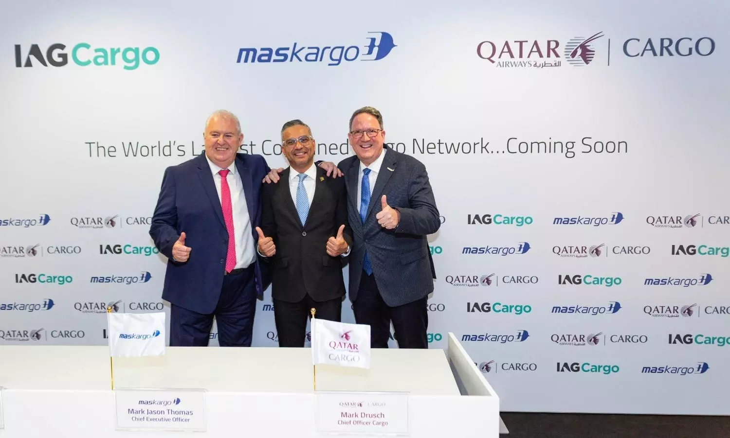 Air cargo alliance by Qatar, IAG and MASkargo targets global reach Air cargo alliance by Qatar, IAG and MASkargo targets global reach