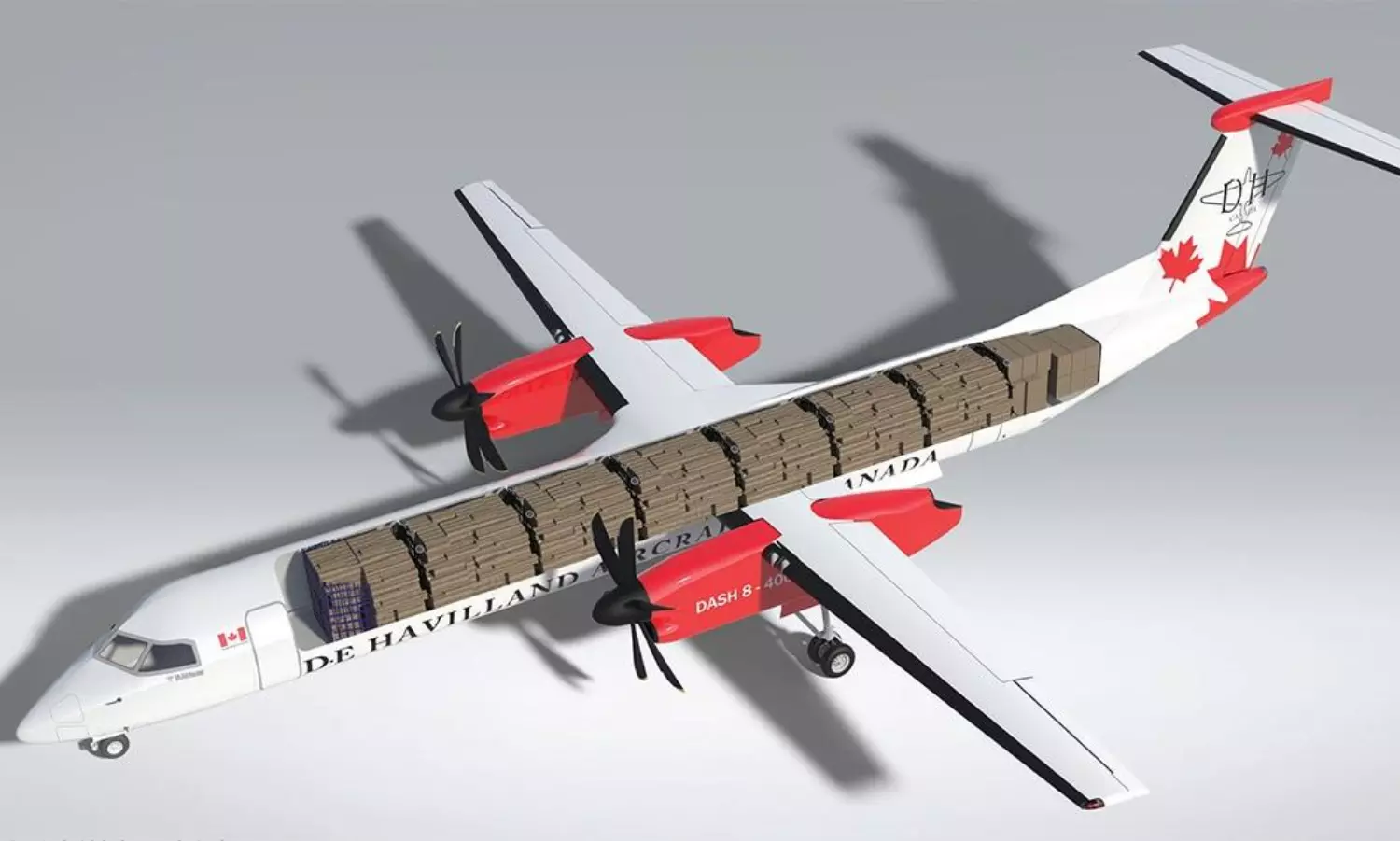Advantage Air orders two Dash 8-400 cargo kits from De Havilland Advantage Air orders two Dash 8-400 cargo kits from De Havilland