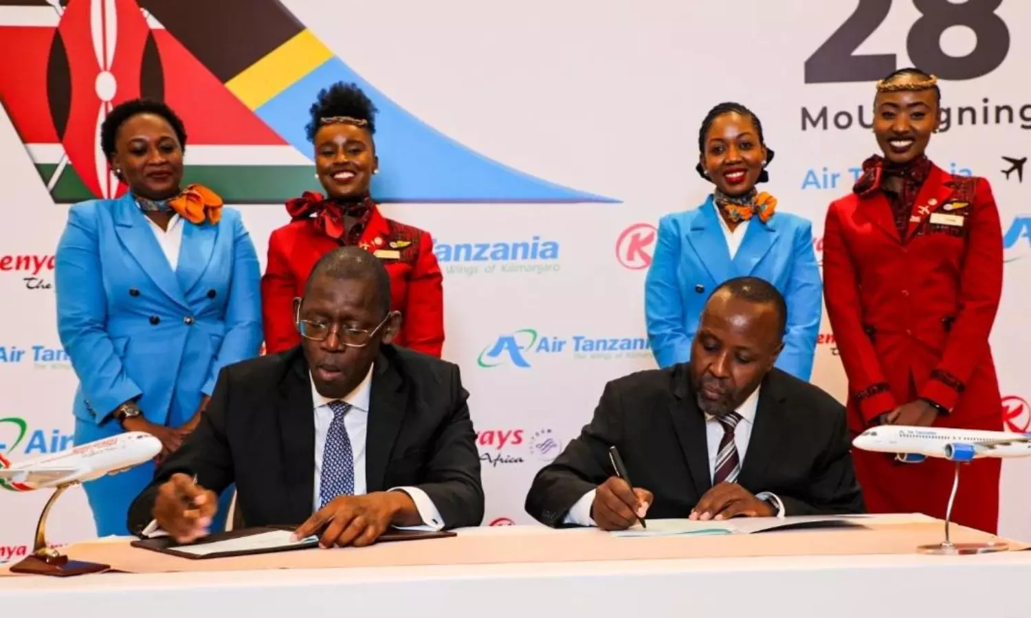 Kenya Airways, Air Tanzania sign MoU to boost cargo operations Kenya Airways, Air Tanzania sign MoU to boost cargo operations