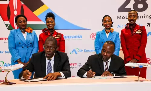 Kenya Airways, Air Tanzania sign MoU to boost cargo operations