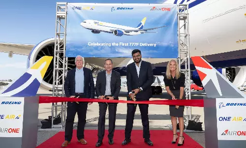AIR ONE receives first Boeing 777F, expands global freighter fleet AIR ONE receives first Boeing 777F, expands global freighter fleet
