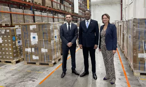 Logistics providers join hands to deliver IDA Foundation aid to Botswana Logistics providers join hands to deliver IDA Foundation aid to Botswana