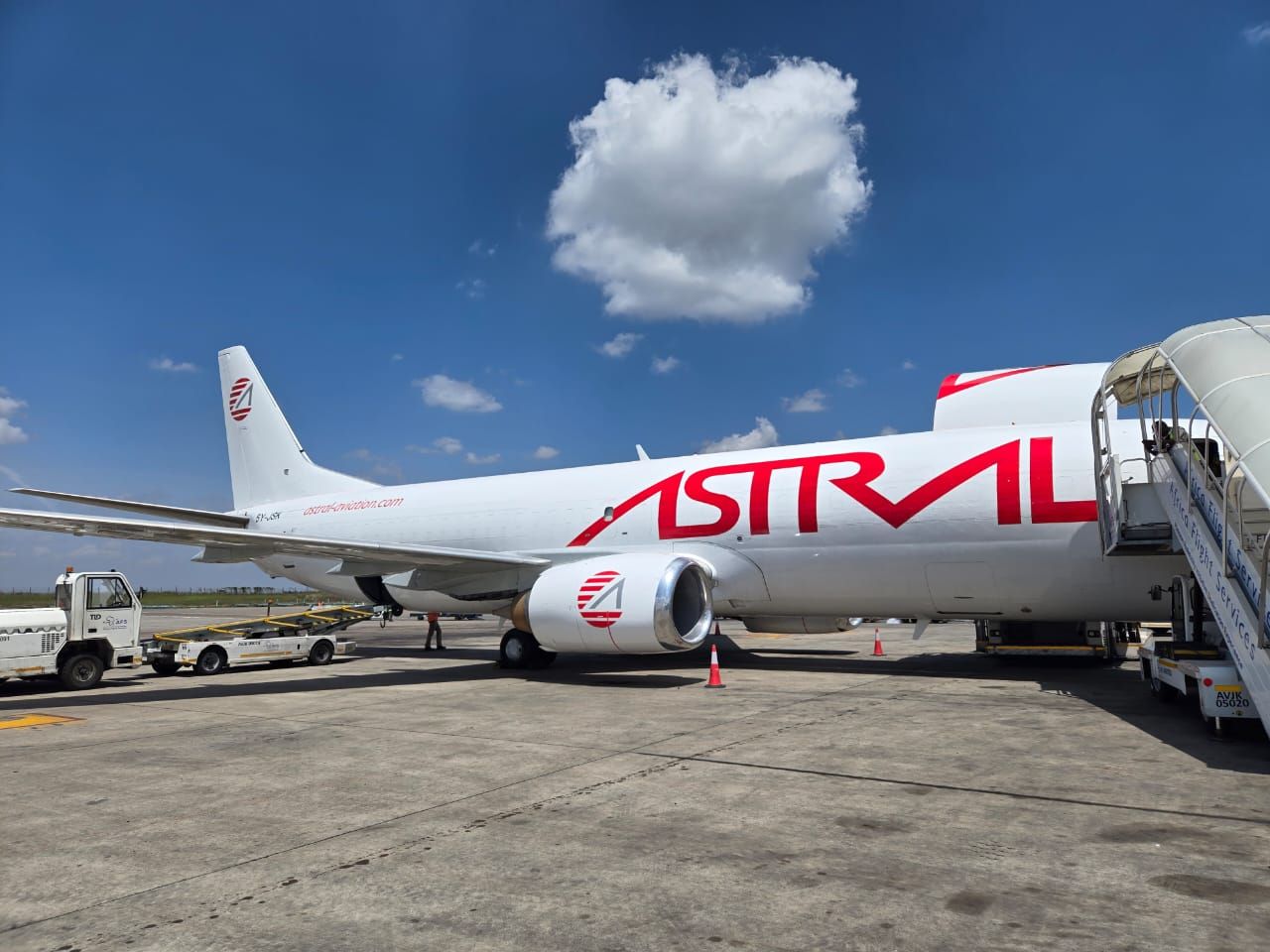 Astral Aviation flies WHO aid to DRC to support Ebola outbreak response