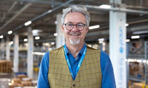 How does UNICEF’s supply chain ensure aid reaches children on time?