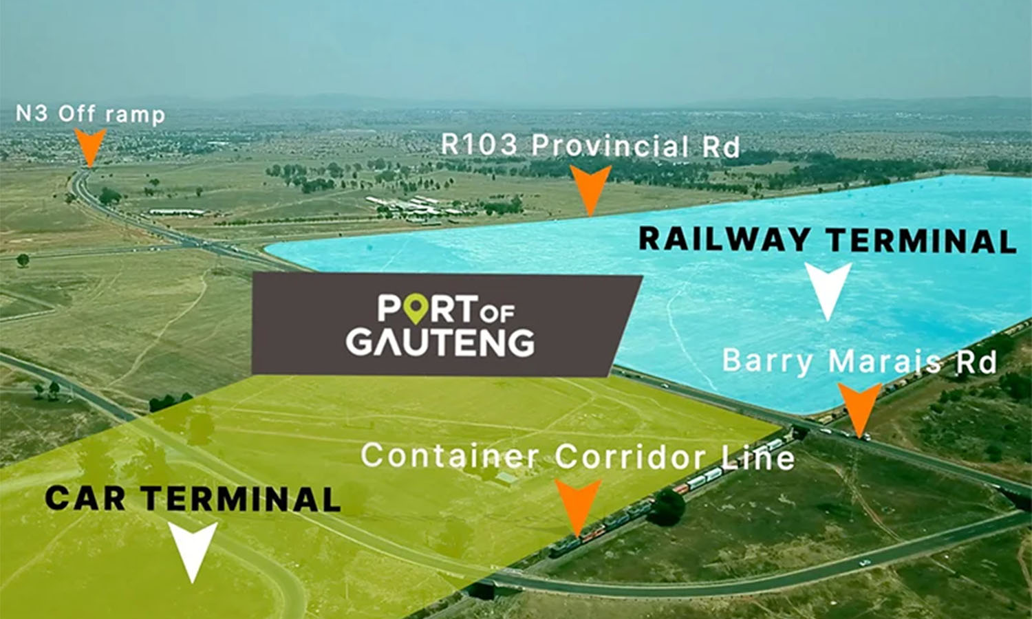 Port of Gauteng to transform South Africa’s logistics landscape