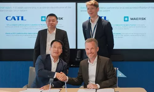 Maersk and CATL partner to drive green logistics and supply chain electrification Maersk and CATL partner to drive green logistics and supply chain electrification
