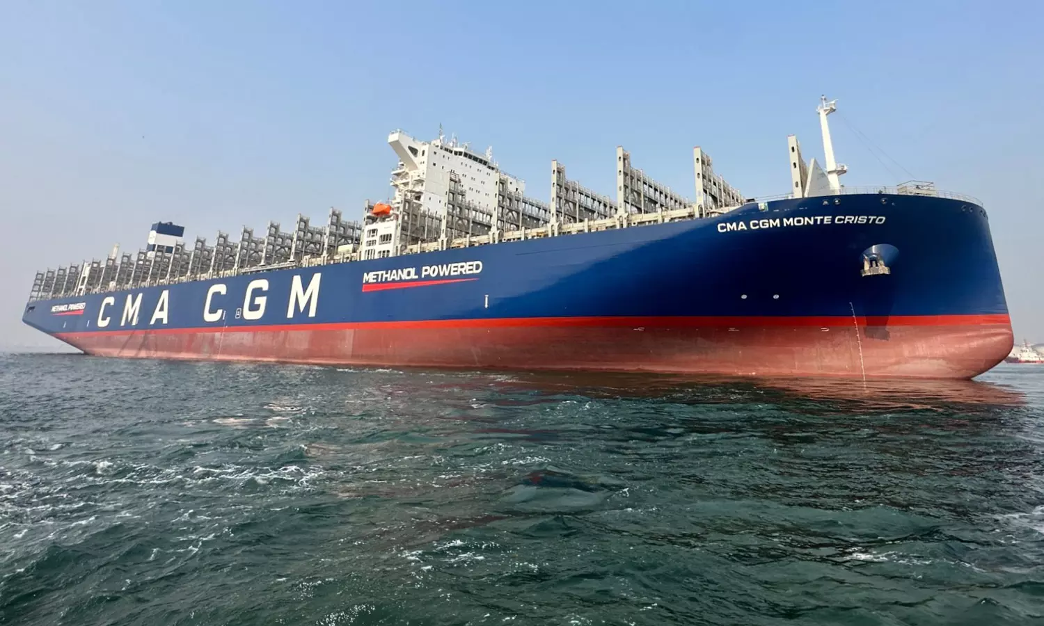 CMA CGM adds 400th owned vessel to fleet with methanol ship launch