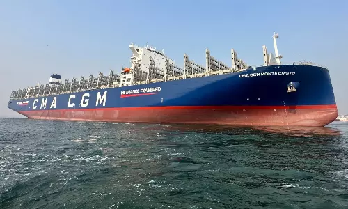 CMA CGM adds 400th owned vessel to fleet with methanol ship launch