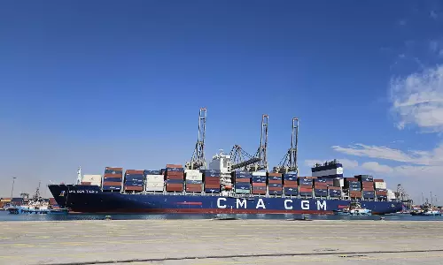 CMA CGM Tigris makes first call at Egypt’s Red Sea Container Terminals