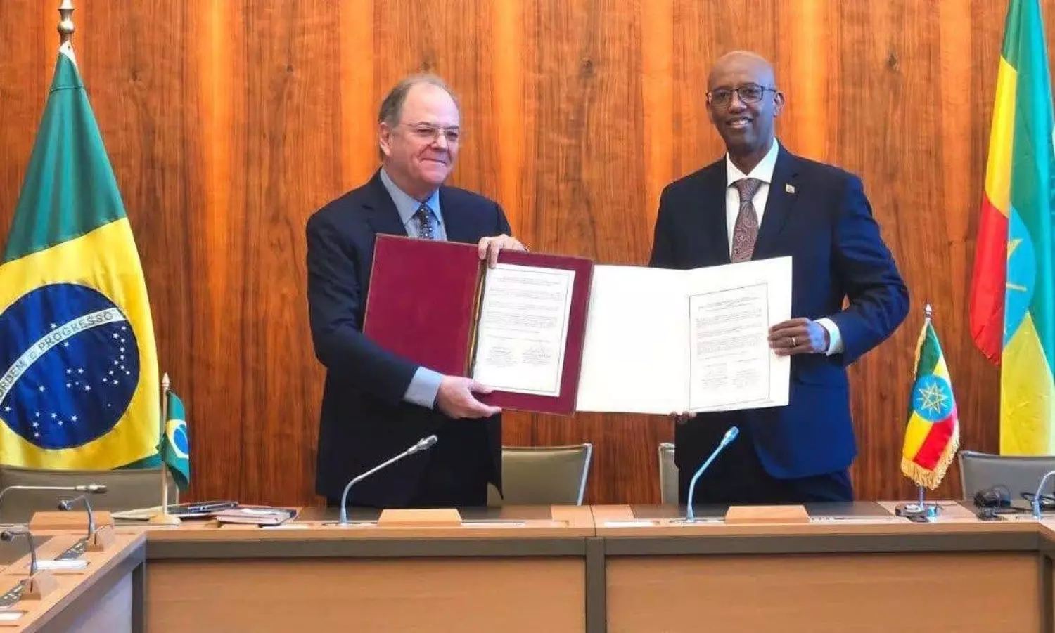 Ethiopia and Brazil sign WTO market access protocol in Geneva