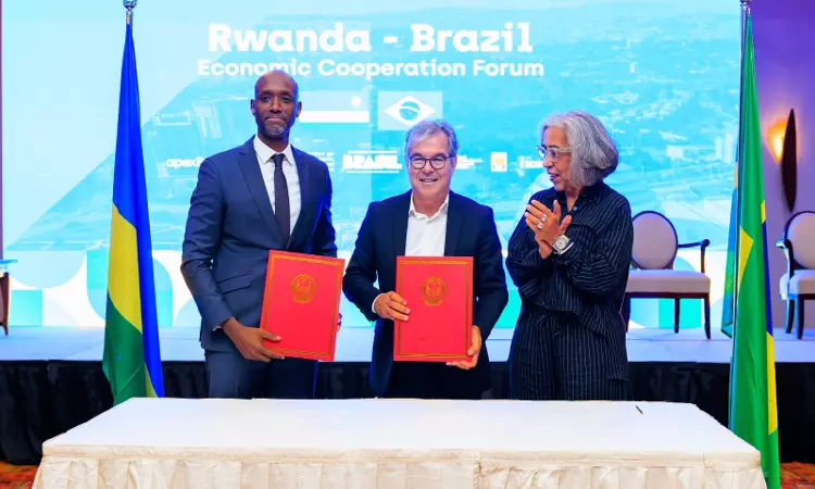 Rwanda, Brazil sign MoUs to boost trade and private sector ties