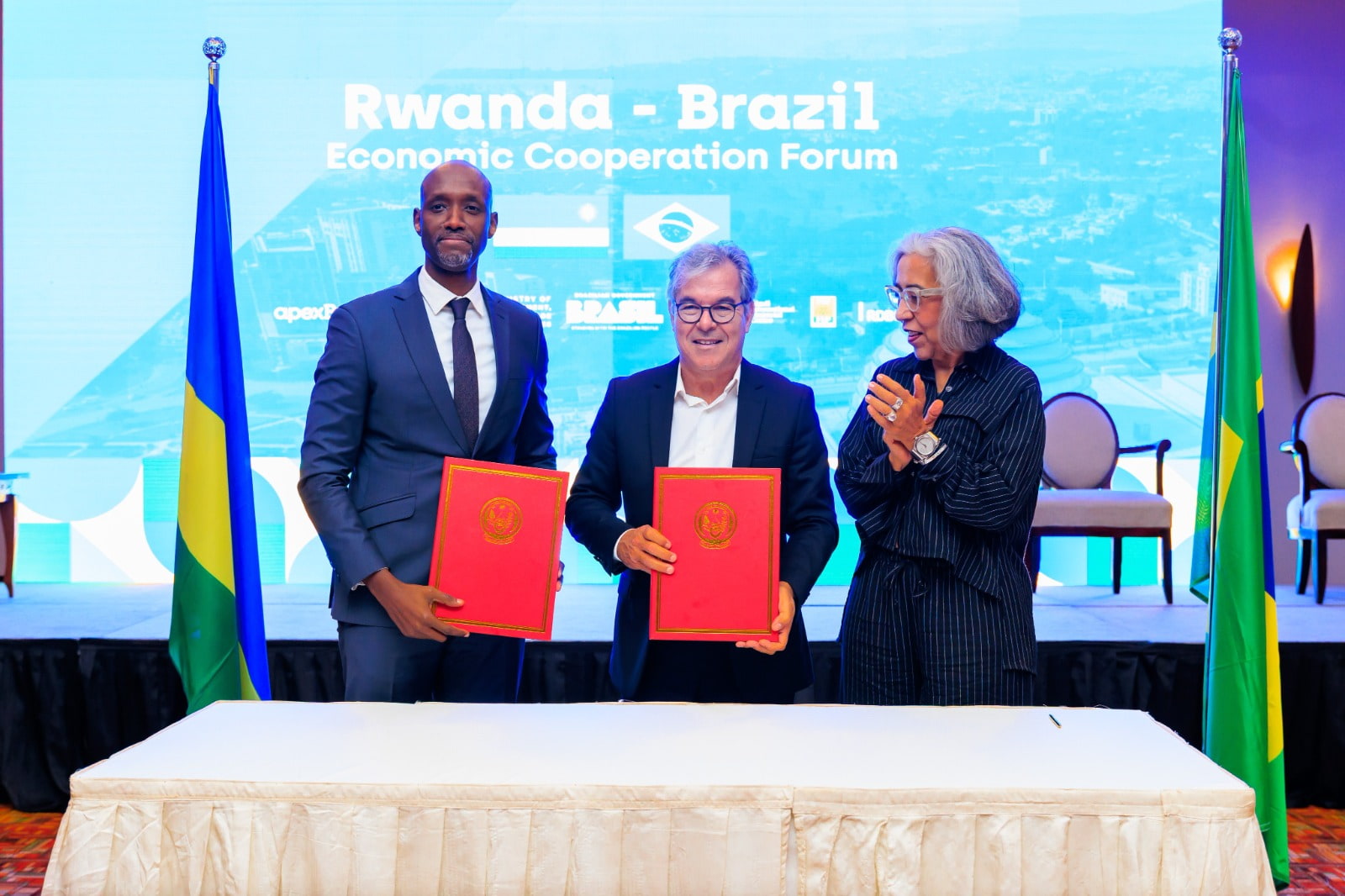 Rwanda, Brazil sign MoUs to boost trade and private sector ties