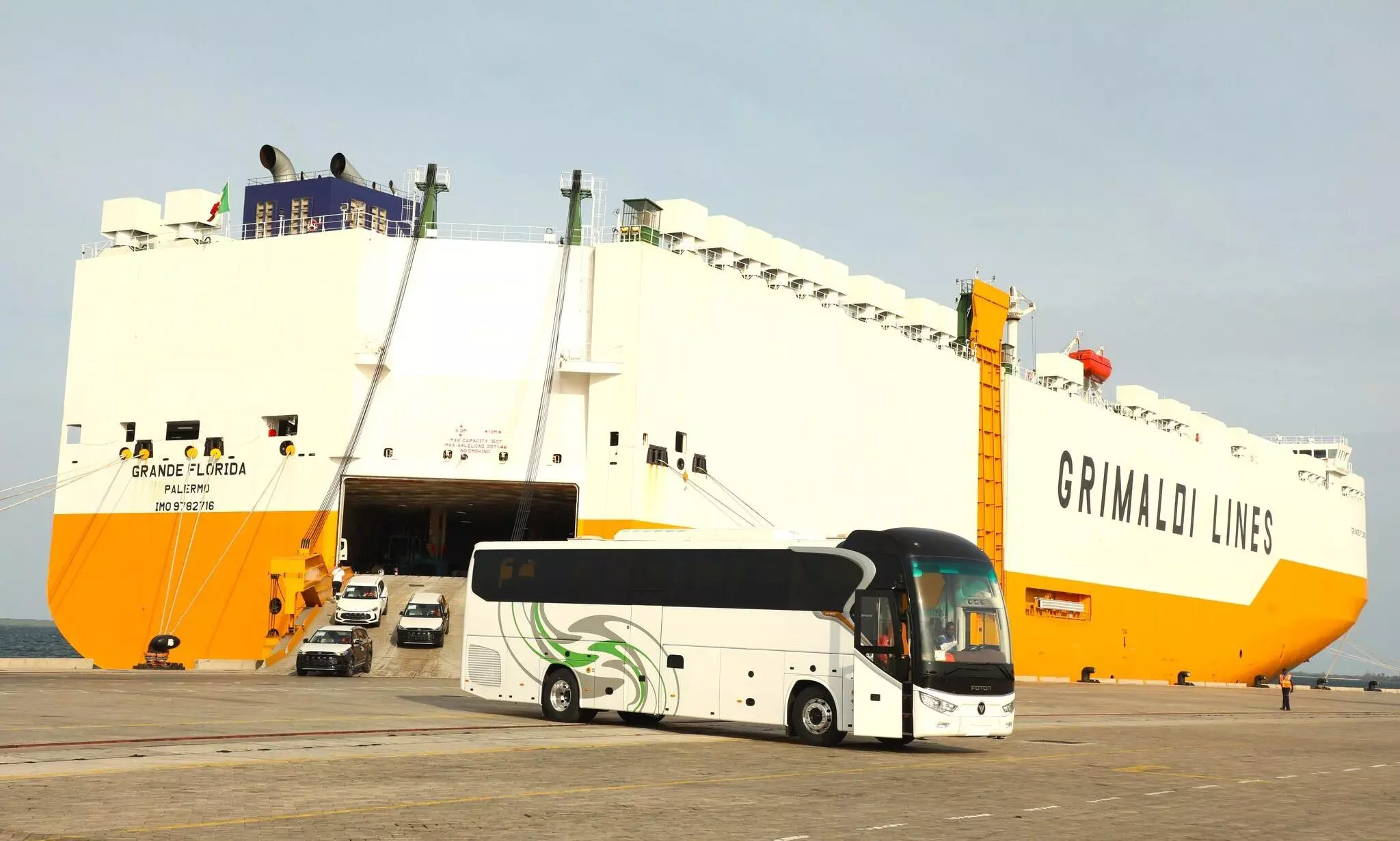 Lamu Port sees surge in vessel calls as Grimaldi ships arrive